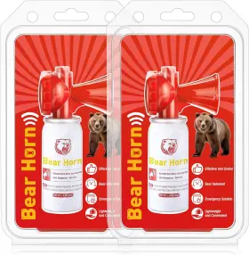 HORN-67 DUNKIVE Bear Scare Loud Air Horns Safety