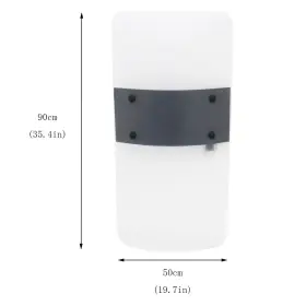 191002 EFFLUVIALTECH High Polycarbonate Shield Protest Anti #2