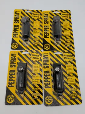 797053000018 ELIMINATOR Pepper Spray Keychain Holster
