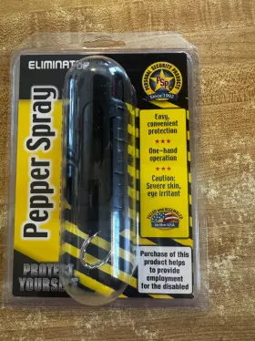 797053003255 ELIMINATOR Psp Pepper Spray Key Ring