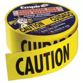 272-77-0201 EMPIRE Caution Barricade Tape Cuidado