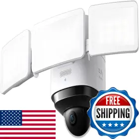Eufy Security B09njjfqky S330 Floodlight Cam 2 Pro360-degree Pan Tilt Coverage2k Full