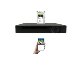 16CH-2HDD EVERTECH Channel Digital Video Recorder Hybrid Ahd