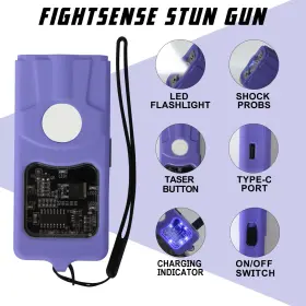 FS-93PR FIGHTSENSE Rechargeable Mini Stun Gun Defense #2