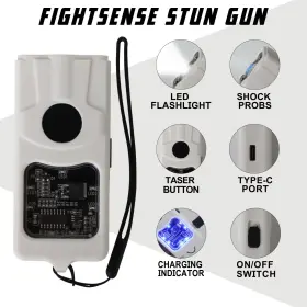 FS-93WT FIGHTSENSE Rechargeable Mini Stun Gun Defense #2
