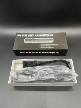 1101 FLASHLIGHT Led Stun Gun Ac Charge Cord