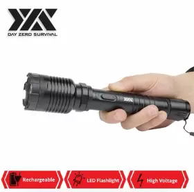 1C1-DZS9000-BK FLASHLIGHT Dzs Force Tactical Stun Gun Led #3
