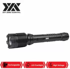 1C1-DZS9000-BK FLASHLIGHT Dzs Force Tactical Stun Gun Led