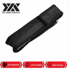 1I3-DZS1158 FLASHLIGHT Dzs Tactical Stun Gun Rechargeable Led #3