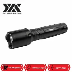 1J3-DZS5000 FLASHLIGHT Dzs Defense Tactical Stun Gun Million