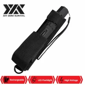 2O3-DZS9004 FLASHLIGHT Dzs Tactical Stun Gun Led Slip Grip #3