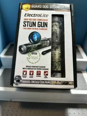TLSG-GDE140HV FLASHLIGHT Guard Dog Security Stun Gun Tactical