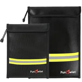 Fireproof-bags FUNOWLET Waterproof Document Bag Pack Safe