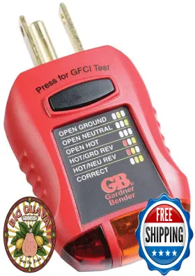 B06XW2VSGV GARDNER BENDER Gfci Outlet Tester