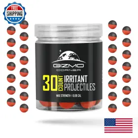 Gizmo Corner B0dt72qdkm 68 Caliber Self Defense Balls Powerful Irritant Formula