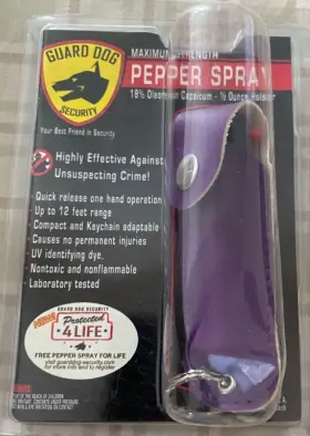 094922551436 GUARD DOG Maximum Security Pepper Spray