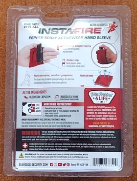 804879466529 GUARD DOG Pepper Spray Sleeve Runners Joggers #2