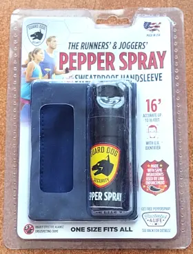 804879466529 GUARD DOG Pepper Spray Sleeve Runners Joggers
