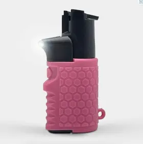 850019060867 GUARD DOG Pepper Spray Flashlight Pink Light Up #3