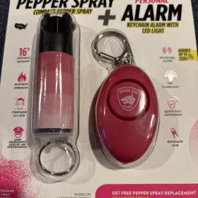Alps-gdpk GUARD DOG Pepper Spray Safety Twist Top Keyring #3