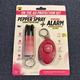 Alps-gdpk GUARD DOG Pepper Spray Safety Twist Top Keyring