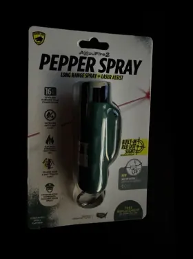 850047210524 GUARD DOG Accufire Pepper Spray Laser Assist