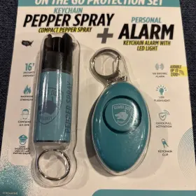 Alps-gdtl GUARD DOG Pepper Spray Safety Twist Top Keyring #3