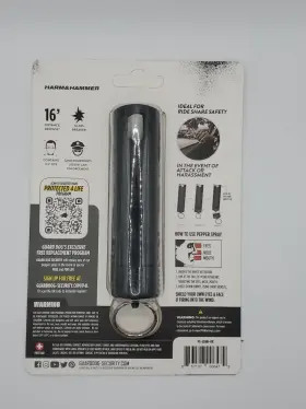 857107006462 GUARD DOG Harm Hammer Pepper Spray Glass Breaker #2