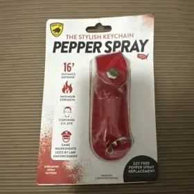 804879363071 GUARD DOG SECURITY Pepper Spray Keychain Uv Dye