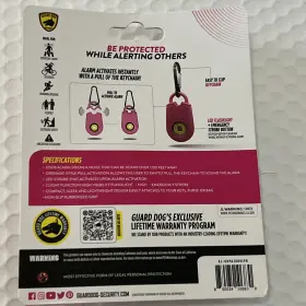 AL-GDPA2000LPK GUARD DOG SECURITY Alarm Pink #2