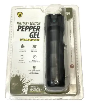 Gdkc-bk GUARD DOG SECURITY Military Pepper Spray Clip Maximum
