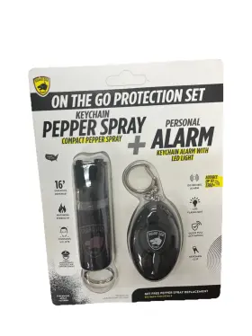 850047210593 GUARD DOG SECURITY Go Set Keychain Pepper Spray