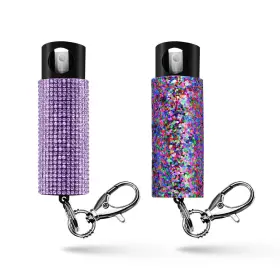 850047210623 GUARD DOG SECURITY Pepper Spray Glow Bling