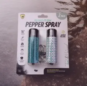 850047210630 GUARD DOG SECURITY Bling Pepper Spray Glow
