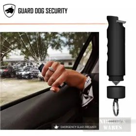 Ps-gdhh-bk GUARD DOG SECURITY Harm Hammer Pepper Spray Glass