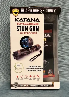 857107006646 GUARD DOG SECURITY Katana High Voltage Stun Gun