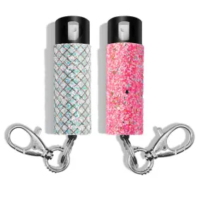 Guard Dog Security B0cwtpv46b Bling It On Pepper Spray Keychain Safety Twist Top Mini And
