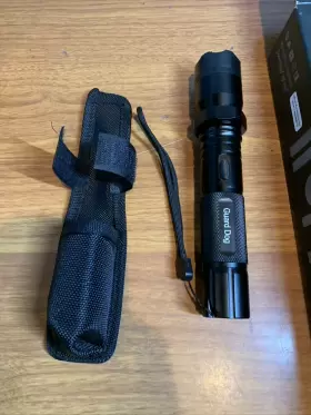 Guard Dog Security Sg-gdk400hv High Voltage Concealed Stun Gun/flashlight Missing Charger