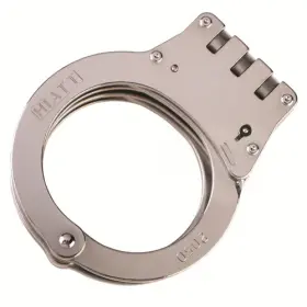 1001306 HIATT Standard Steel Hinge Handcuffs