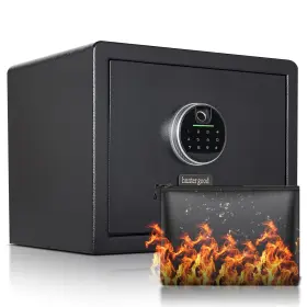 S300FW HUNTER GOOD Feet Fingerprint Fireproof Safe Document