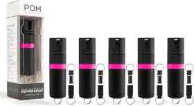 313045324322 PEPPER Spray Keychain Key Release Access Top