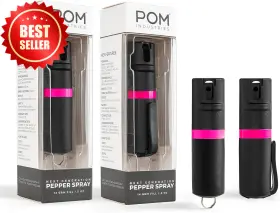 313083264239 PEPPER Spray Clip Keychain Oc Defense Bursts Jet