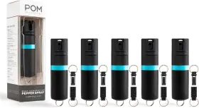 726084246386 PEPPER Spray Keychain Key Release Access Top