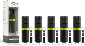 744110347371 PEPPER Spray Keychain Key Release Access Top