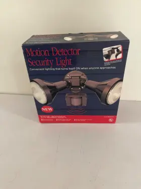 026365892807 INTELECTRON Motion Detector Security Light