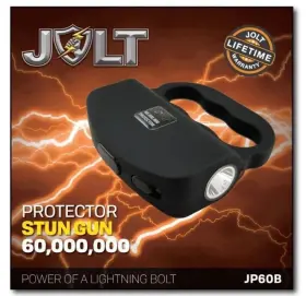 Jolt Jp60b Protector Stun Gun 60 000 Volts Black Jolt Jp60b Protector Stun Gun 60 000 Volts Black