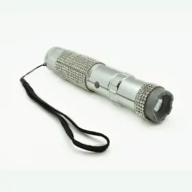 Jolt Jrs75s Rhinestun 75 Million Volt Stun Gun Flashlight Self Defense Security Silver Jolt Jrs75s Rhinestun 75 Million Volt Stun Gun Flashlight Self Defense Security Silver