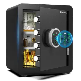 KM-45 KAVEY Cub Safe Box Fireproof Waterproof Digital Keypad