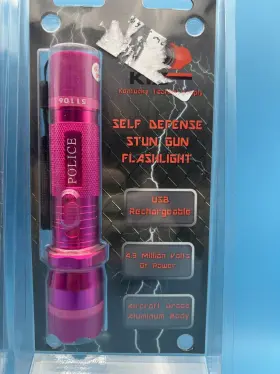 51108 KTS Kentucky Tactical Supply Flashlight Stun Gun Pink #3