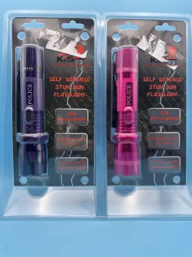 51108 KTS Kentucky Tactical Supply Flashlight Stun Gun Pink